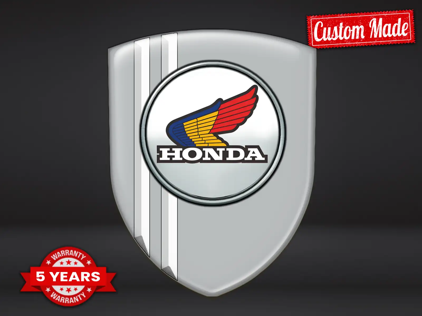 Honda Silikonsticker S Logo Hochwertig Professionell